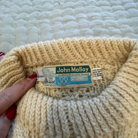 John Malloy Ararat Ltd Donegal Irish sweater bought in Bermuda. The real deal. - Picture 11 of 14